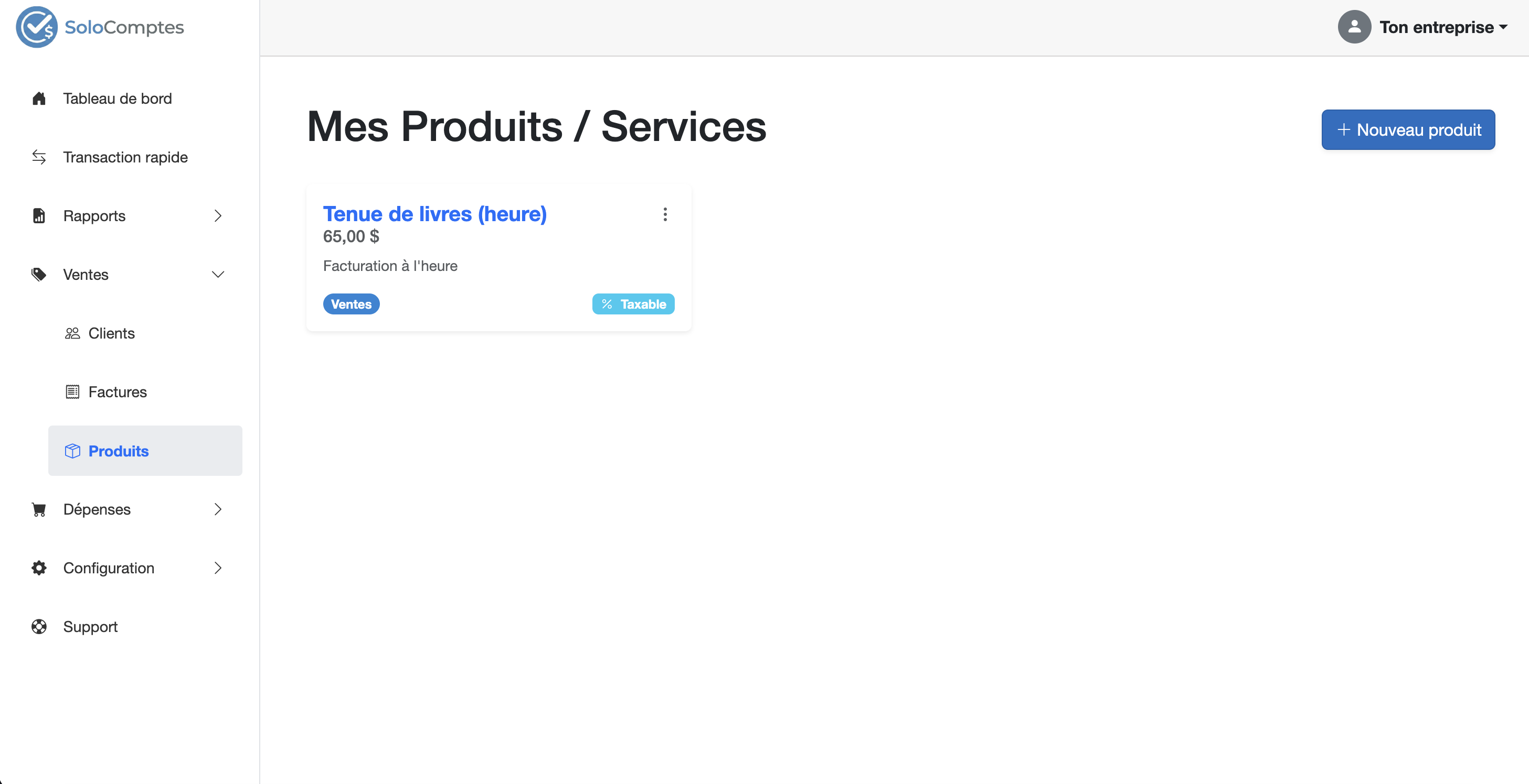 SoloComptes - Aperçu 2