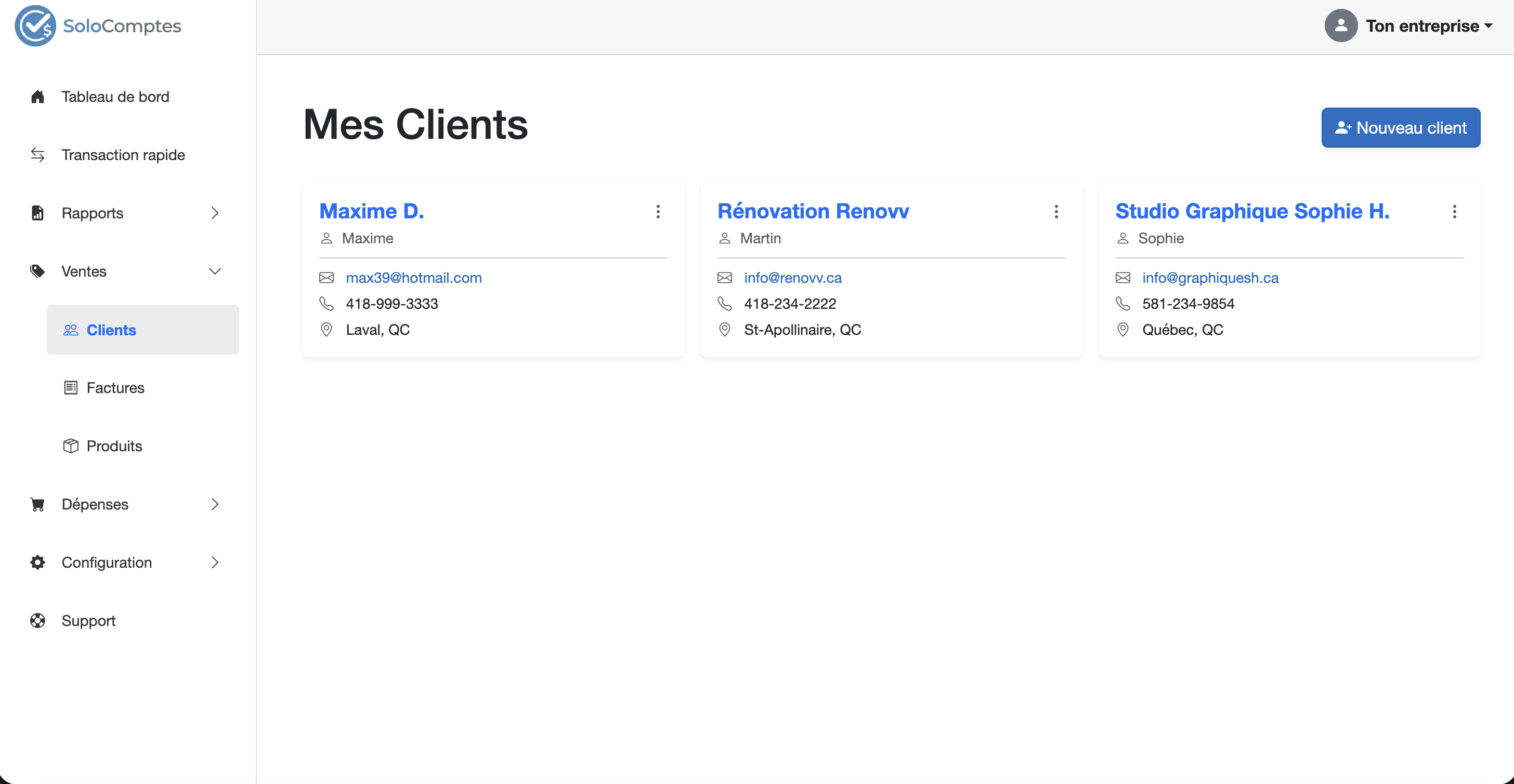 SoloComptes - Aperçu 3